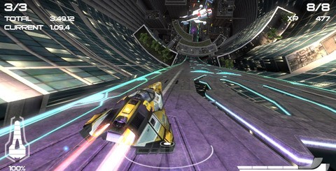 Lighting and effects work in WipEout 2048 has much in common with HD/Fury on the PlayStation 3 to the point where the same shader code from the home console could work on the handheld.
