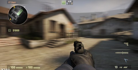 Other PC enhancements include a more impressive motion blur implementation (top) and superior water shaders and reflections work (bottom).