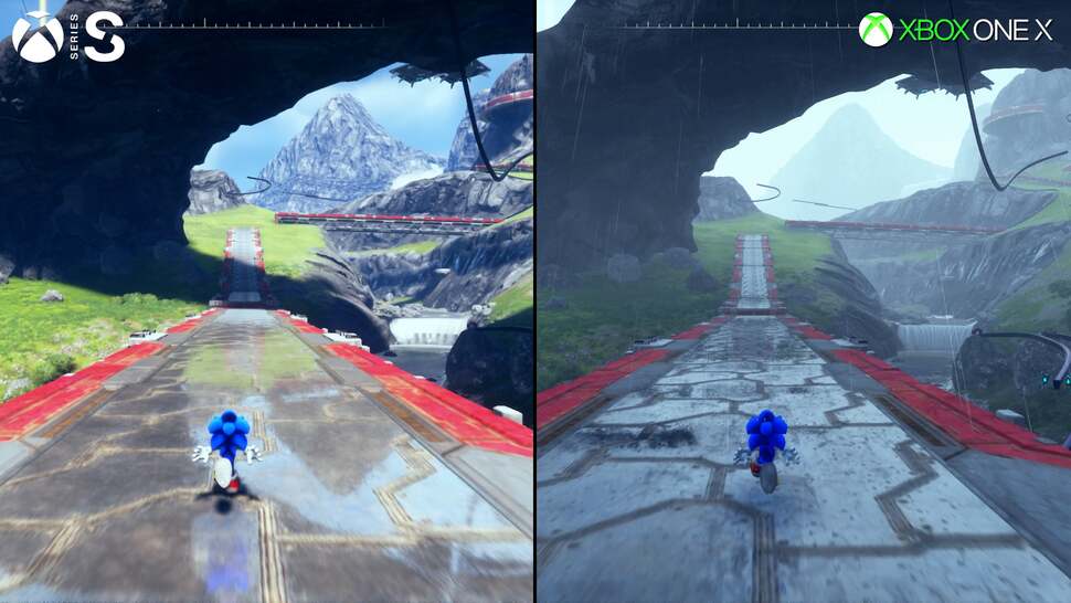 From Series S down, we're in 30fps territory, marred by inconsistent frame-pacing. Here, Xbox Series S runs at a lower resolution than Xbox One X, but delivers high quality effects. Quite why Series S doesn't get a 60fps mode is genuinely baffling