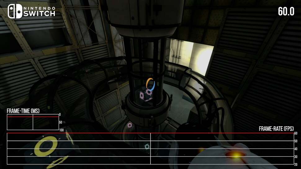 Despite the drop in compute power, the handheld mode delivers a tighter lock on 60fps than its docked equivalent - perhaps because overall system bandwidth remains relatively high, plus resolution reduces