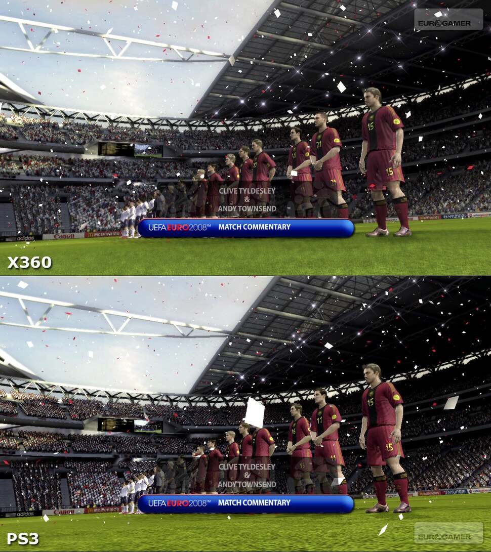 We'd confirm the relative confetti counts for you, but hey, life is short