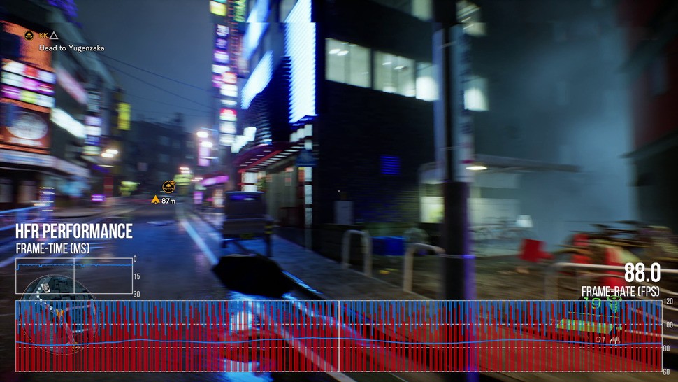 HFR modes drop resolution to circa 1080p and unlock frame-rate, breaking the 60fps barrier on 120Hz screens. It's worth a look but the v-sync off option is not particularly attractive