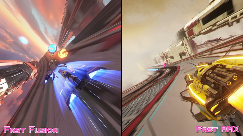 Fast Fusion on Switch 2 actually runs at a lower base resolution than Fast RMX on the OG Switch.