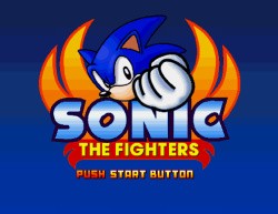 Sonic the Fighters Cover
