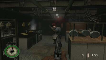 If you don't go into the settings and correct the aspect ratio you get an image that looks like this.