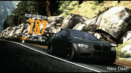 We compiled a series of Need for Speed: The Run screenshots into a movie, encoded into a WMV file and played it back on Xbox 360s running dashboards old and new.