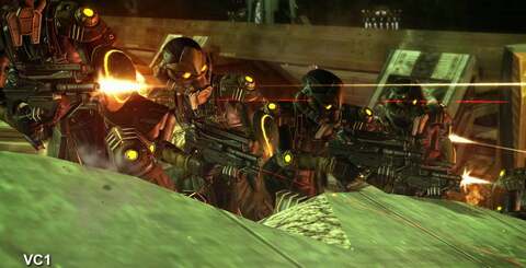 Explosions, fine detail and muzzle flashes cause video compressors plenty of issues. Here we see Bink once again fall way short compared to the PS3 original and our renditions derived from our lossless captures.