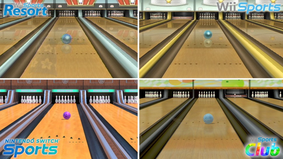 Bowling is another Sports staple to feature in every series entry - and here's how they compare
