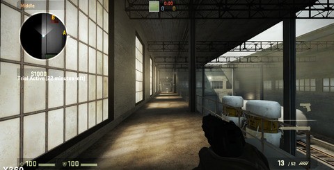 The PS3 version of Counter-Strike appears to enjoy some advantages in terms of light sources, but while the Xbox 360 SKU has an edge in terms of texture filtering quality amongst other things.