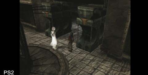 A second set of PS2 vs. PS3 vs. PC shots - here, the overall experience is much more similar, but you'll note the additional tiling of the textures on the PlayStation 3 version.