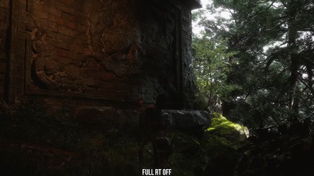 Enabling full RT also adds in a significant amount of indirect lighting detail.