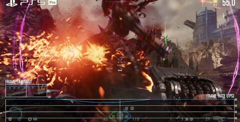 Stress-testing Doom: The Dark Ages, it's Xbox Series X that runs smoothest overall, even beating PS5 Pro. The Pro runs at the highest resolution, while (not surprisingly), the hit to pixel count on Series S is quite profound. Click on the images for higher resolution.