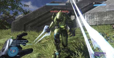 These official Bungie Halo 3 shots looked authentic at the time: 720p with no anti-aliasing, hardly the usual bullshot. However, the final game took a big resolution drop to 1152x640.