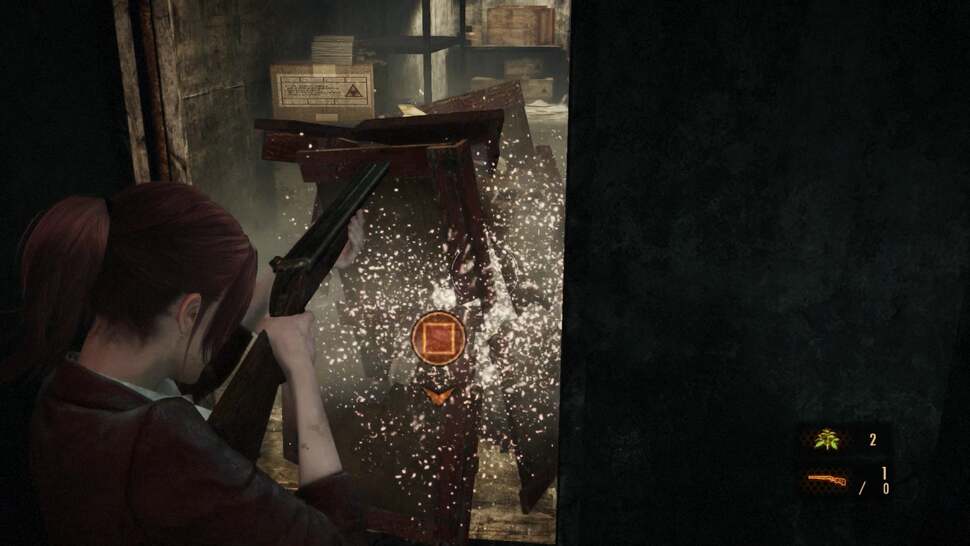 A simplistic form of physics is instated for smashing small object like tables, and a ragdoll impact system is in place for the lumbering enemies