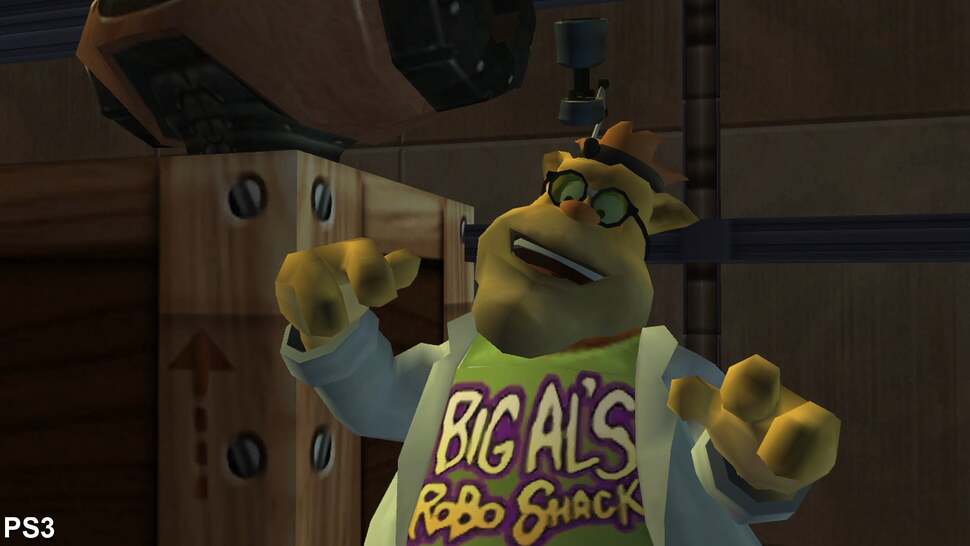 Fur shaders on Ratchet and other characters help to bring them to life on a level not possible previously. Character models now closely resemble the CG renders used on the game's box art and promotional material