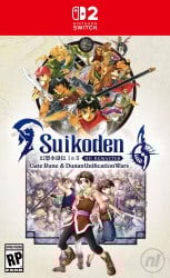Suikoden I&II HD Remaster for Nintendo Switch 2 Gate Rune and Dunan Unification Wars Cover