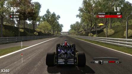 Alpha-to-coverage is used on both platforms to save bandwidth when rendering transparent parts of the scenery - most notably the foliage. Blending of the A2C textures using MSAA helps to reduce the usual screen-door effect present when using the technique but unfortunately it's clear that the MLAA in play on the PS3 doesn't help much here - if at all.