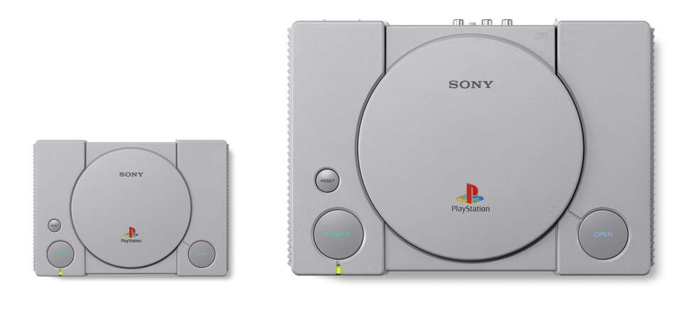 Here's how the PlayStation Classic compares with original hardware in terms of form-factor