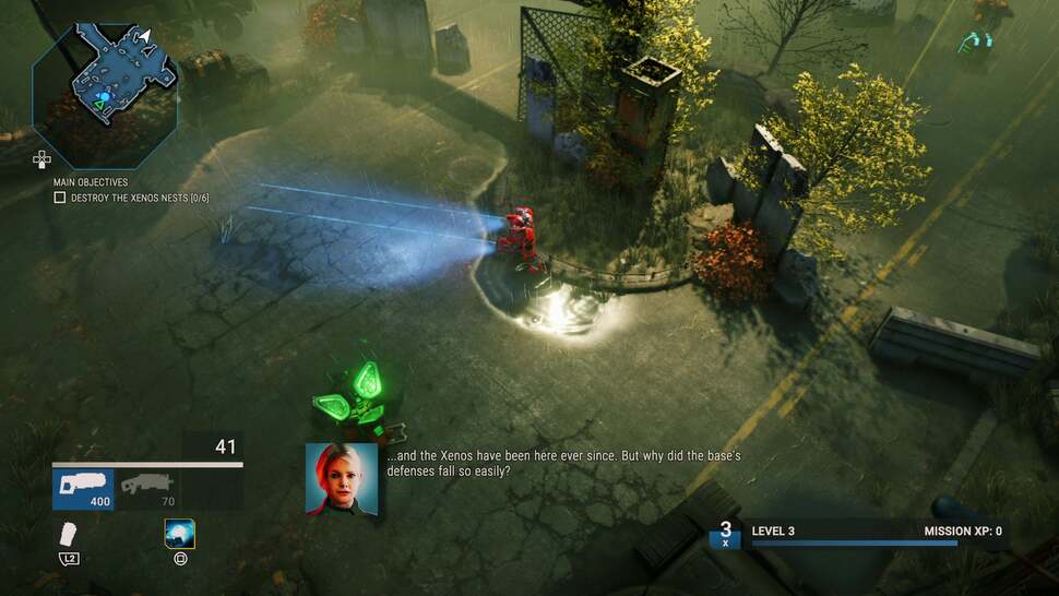 Rain and footsteps create geometry-based ripples that react with each other on puddles of water in the ground