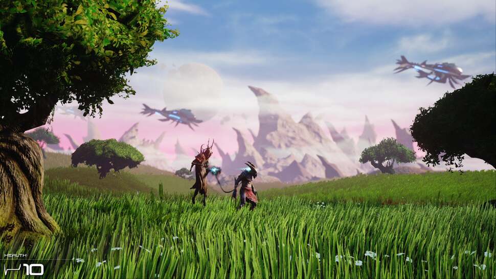 A 900p framebuffer results in a soft-focused look. However, image quality appears pretty smooth, and edge artefacts rarely distract