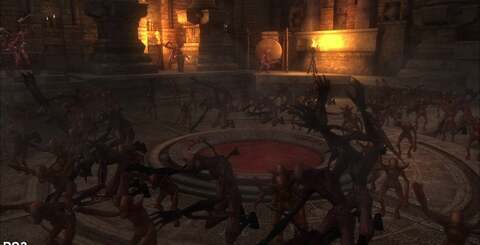 The visual differences between the two versions of Ninja Gaiden 2 manifest most dramatically in the cut-scenes.