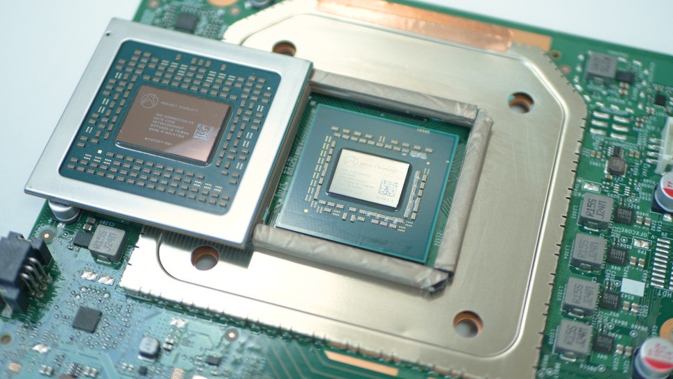 While we're here though, let's compare the Series S processor with the bigger Series X equivalent