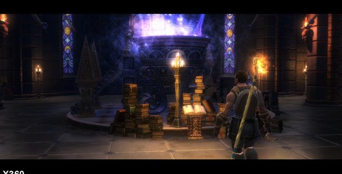 Other Xbox 360 refinements can be seen via more impressive texture filtering, and in a more expansive utilisation of dynamic shadows, but some artwork does appear to manifest very occasionally at a lower resolution on 360.