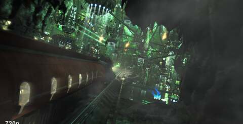 There are many key video sequences rendered with supreme quality CG assets at full 1080p. Here's how the visuals stack up when comparing 720p to 1080p.