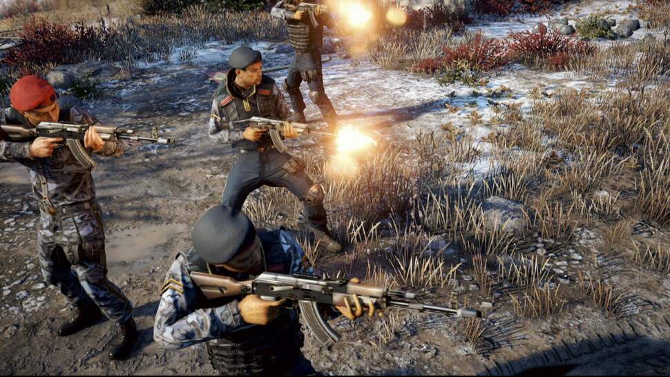 A look at the opening in-engine cut-scene shows no tearing. Much like Far Cry 3 on last-gen platforms, tearing is reserved for gameplay only in this sequel, but even then it's barely noticeable