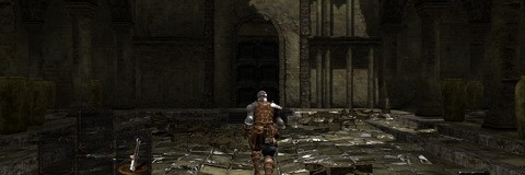 Here we compare 1080p shots of Dark Souls. On the left is the PC version with no alterations at all, while to the right we have the modified version using the resolution fix set to a native 1920x1080. Beneath the two is the output of the 360 version with the dashboard set to 1080p.