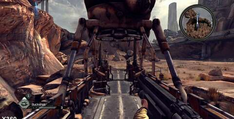 Rage adjusts resolution on the fly in order to maintain frame-rate - but curiously, resolution drops even in relatively light scenes like these. In all like-for-like cases we found, the resolution drop was more aggressive on PlayStation 3. As with all images in this article, click on the thumbnails to view the full resolution originals.