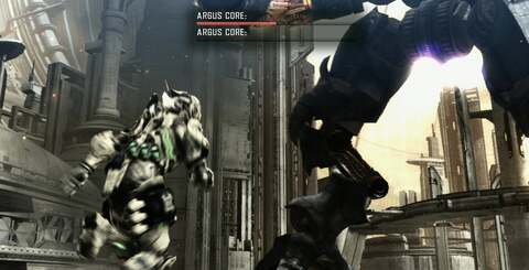 The only really noticeable difference between the two versions comes down to the implementation of shadows. What appears to be an offset bias issue adds 'acne' to some areas of the 360 game, and looks to remove some shadows in the distance altogether.