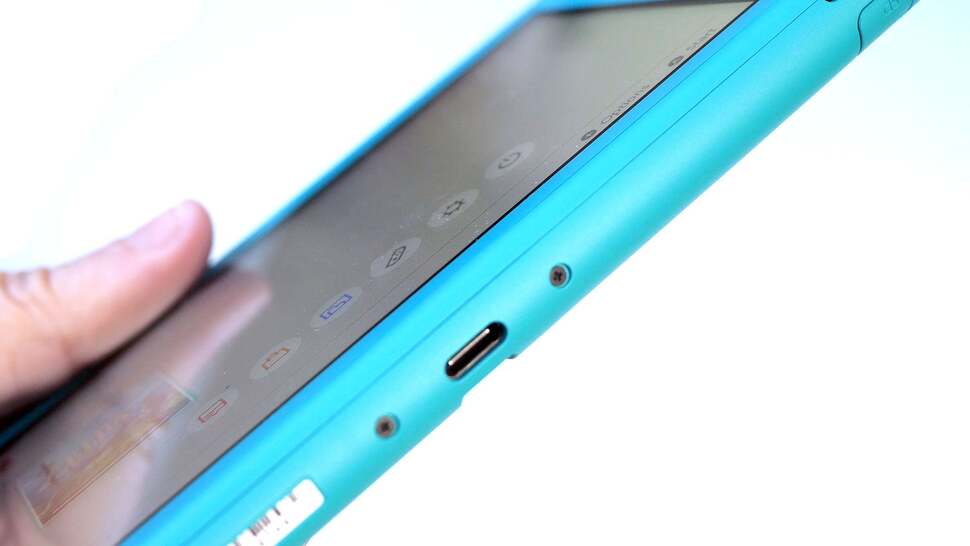 USB-C is used for charging and for data transfer, but there are no mounts for the dock