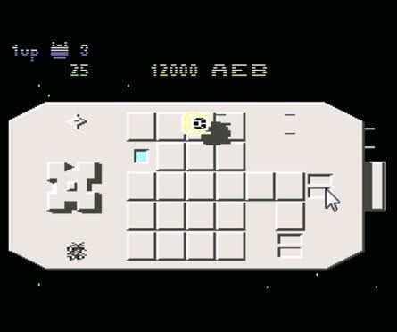 For a long time it was thought that a Spectrum conversion of C64 Uridium (right) wouldn't be possible, so reliant was the original on the scrolling and sprites hardware. Later on, a Spectrum version (left) did appear. It was playable but ran at under 20FPS compared to the 50Hz update of the original. All game shots in this piece taken using the CCS64 and Spectaculator emulators.