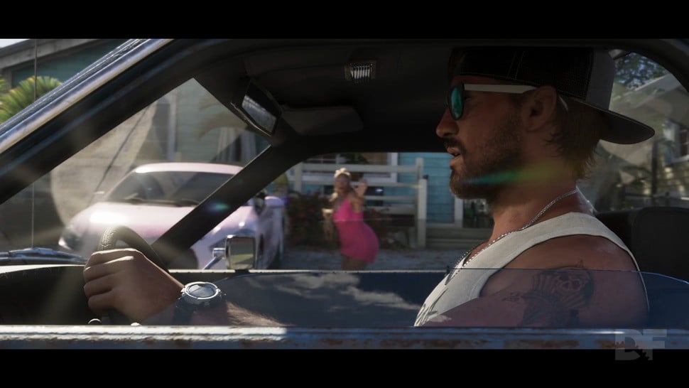 The number and quality of reflections in this shot at 0:28 are exceptional for a PS5 release, even one running at 1440p 30fps.