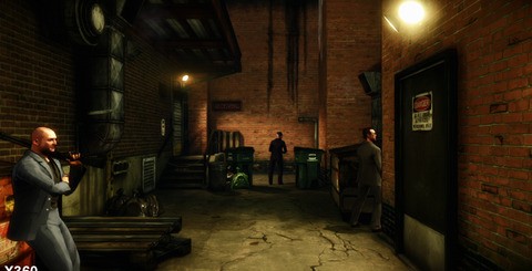 Lighting plays a huge part in The Darkness 2 - many dynamic lights can be shot out, chaging the look of the scene, while some can be moved and re-activated by enemies (top). Shadow resolution is low on both platforms, but a sharper filtering method on the PS3 sometimes gives them a cleaner appearance (bottom).