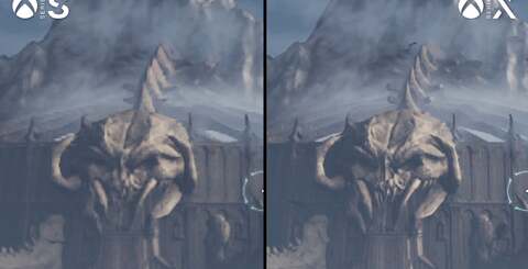 A much reduced resolution, impacted performance, lower quality RTGI, pared back shadows, more intrusive VRS artefacts and more separate Xbox Series S from the Series X version. Click on the images for higher resolution.