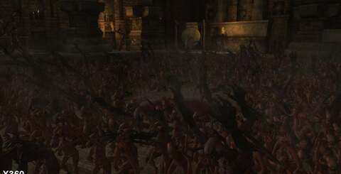 The visual differences between the two versions of Ninja Gaiden 2 manifest most dramatically in the cut-scenes.