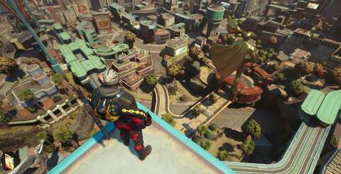 Rocksteady deserves kudos for getting a city this dense running at 60 frames per second in Unreal Engine 4 - even on Xbox Series S.