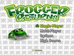Frogger Returns Cover