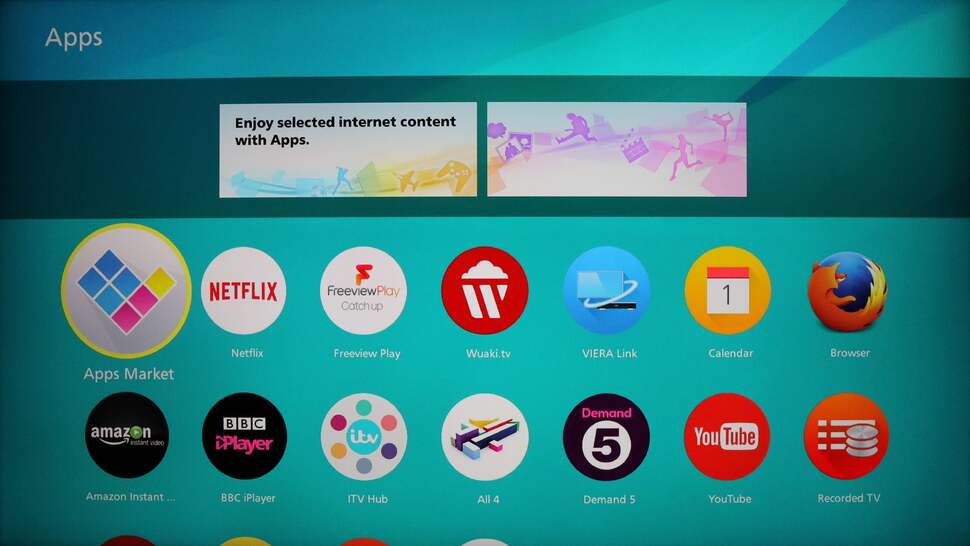 The Firefox Smart TV platform offers up plenty of apps, along with the ability to record live TV to a USB storage device - nice!