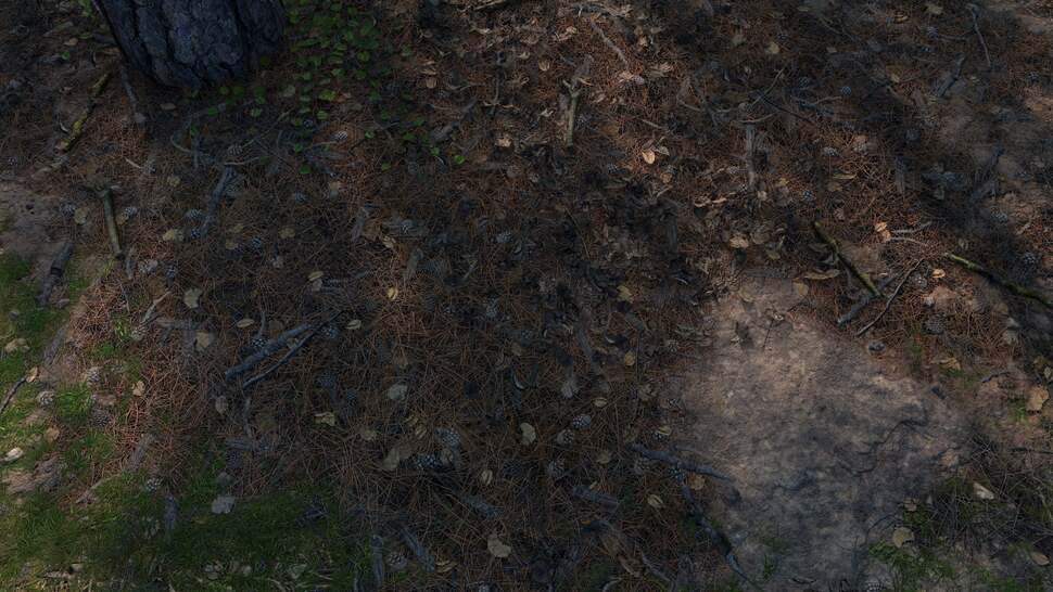 Even travelling at 200mph, it's remarkable to think that Series X is still rendering this level of ground detail