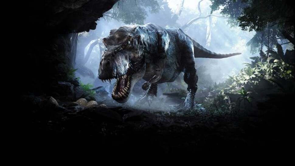 Crytek's Return to Dinosaur Island - a VR showcase running on Titan X at this year's GDC 2015. Suffice to say that the image doesn't really do justice to the full virtual reality experience.