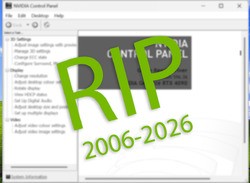 RIP: After 20 Years, It's Time to Say Goodbye to the Nvidia Control Panel