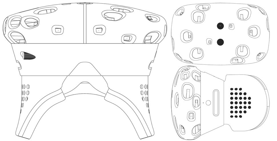 We don't know much about Vive's specs right now, just that it's using twin 1200x1080 displays. However, from an experience perspective, the hardware is clearly right up there with Project Morpheus and Oculus VR's Crescent Bay prototype.