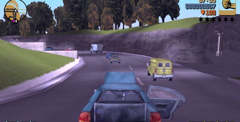 We also had a swift look at GTA3 running on Xperia Play. An overclock is required to get the game running smoothly in a consistent manner and you'll note the graphical downgrades compared to the iPad 2 version. However, the control pad is supported, which helps a great deal.