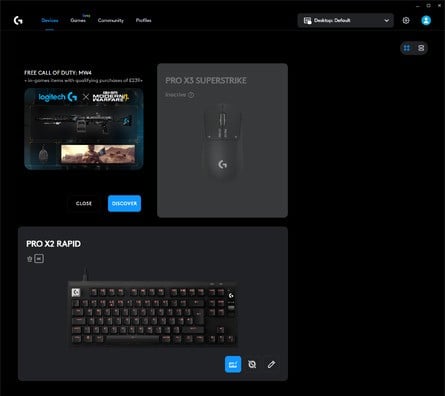 The Logitech G Hub software, as ever, provides a best-in-class introduction to each of the keyboard's features, providing important context that is often lacking in rival software packages. 