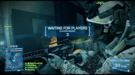 Having video captures of gameplay is one thing - but how can you make sure they are synchronised? Naughty Dog told us that the in-game clock can be used to sync Uncharted 3 video streams, but there was no way to do it in Battlefield 3, meaning that only the relative latency methodology could be used here.