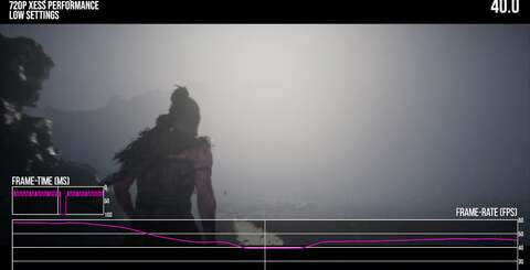 At its best, Steam Deck on lowest settings can deliver 30fps and look good - but other content never hits the target. ROG Ally in turbo mode fares much better and stuttering apart, works well in the VRR window.