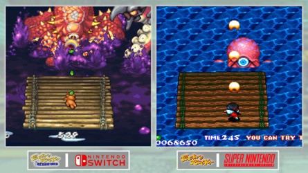 Comparing SNES and Switch titles, there are vast technical differences yet a familiar aesthetic.